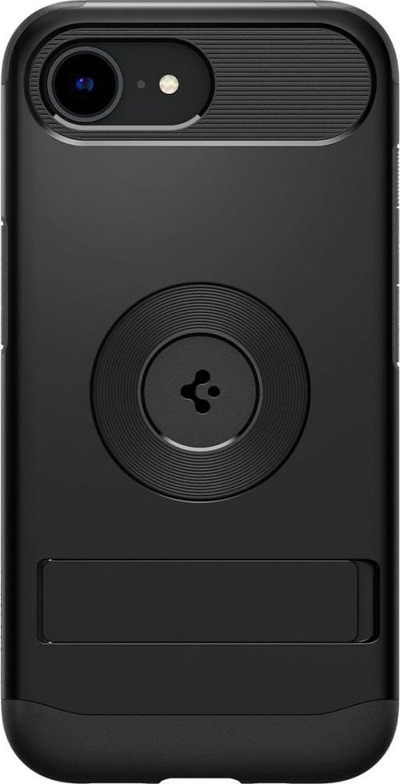Футрола за телефон Spigen Slim Armor Mag за iPhone 16E, MagSafe, црна
