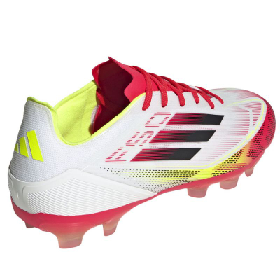 Фудбалски копачки Adidas F50 Pro MG, за мажи, за природна и вештачка трева, бели