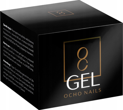 Xhel ndërtues për thonj OCHO NAILS Gel Milk Pink, 30 g, rozë qumështi