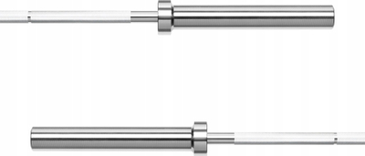 Shtangë olimpike Rebel Active RBA-2202, 180cm, 11.5kg, 50mm, me kapëse