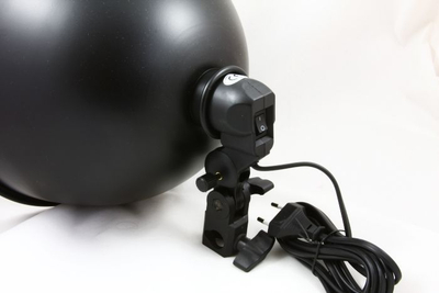 Lampë studio Massa SB2122, soket E27, 27 cm, e zezë