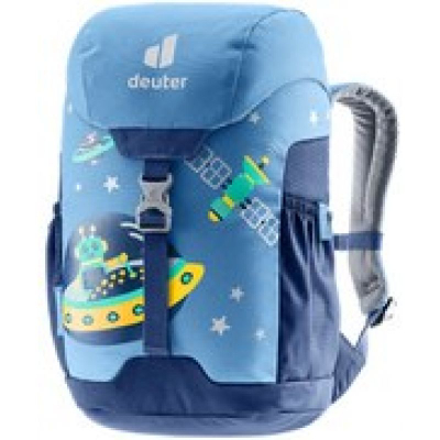 Çantë shpine për kalamaj Deuter Schmusebar, ergonomike, me pjesë reflektuese, blu Wave Nightblue