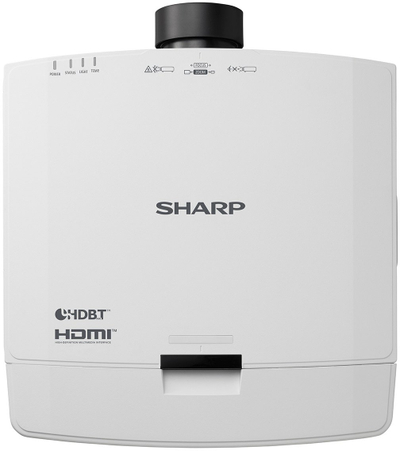 Projektor Sharp V801U, 8000 ANSI lumens, WUXGA 1920x1200, 3LCD, me lazer, i bardhë