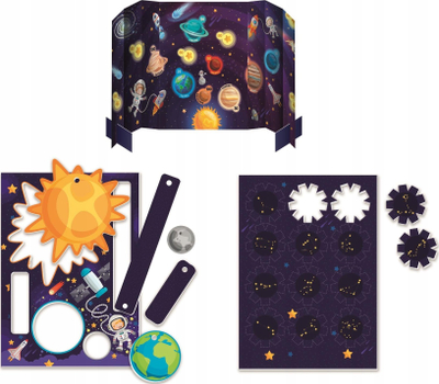 Set eksperimentesh për hapësirën Clementoni Fun Science, lodër me mësim, 5+