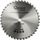 Кружен диск за сечење дрво Geko Wood Cutting Disc 500, 500mm, 40 заби, сив