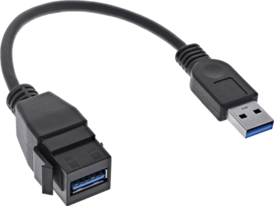 Adapter USB InLine 76206C, USB 3.2, 0.2m, i zi
