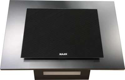 Okap kuzhine Maan Vertical 2 90 Satin, 90cm, mur, inox i argjendtë