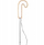Dekor dritash Neon Krishtlindje Luca Cane, 79 LED, 93cm, i kuq