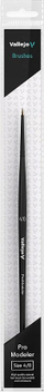 Furçë modelimi AV Pro Modeller Round Brush No. 4/0, me qime natyrale, e hollë