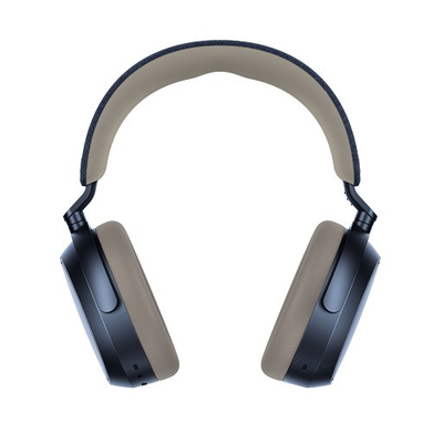 Kufje pa tela Sennheiser Momentum 4, over ear, ANC, blu e errët