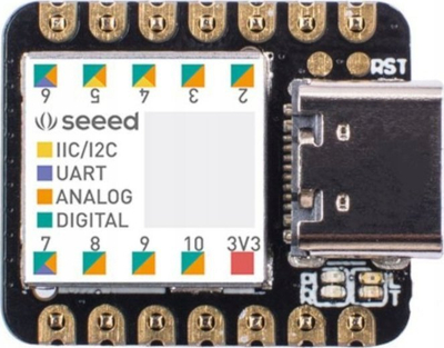 Развојна плочка Seeed Studio Seeeduino XIAO SAMD21, ARM Cortex M0+, USB Type C