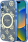 Kapak telefoni Guess GUHMP16SH4PYEEB për iPhone 16 6.1", hardcase, blu