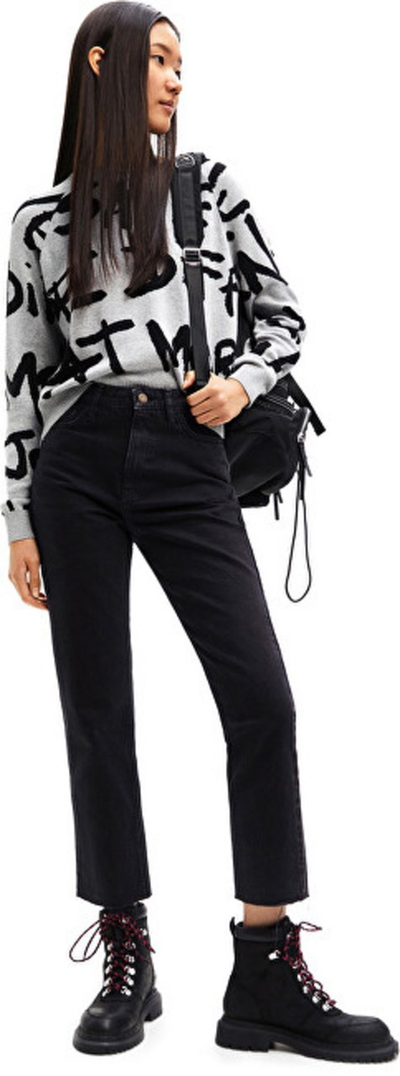 Bluzë Desigual Jers Yara mDE3389, e hirtë, L