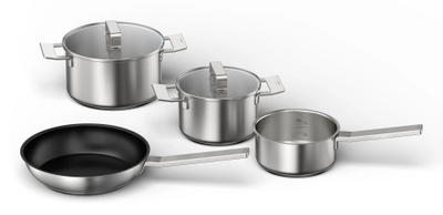 Set tenxheresh Bosch HEZ9SE040, 4 pjesë, për induksion, inox