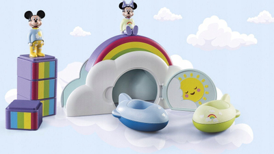Set lodrash Playmobil Disney Mickey and Minnie Cloud House 71319, 1.2.3, shumëngjyrëshe