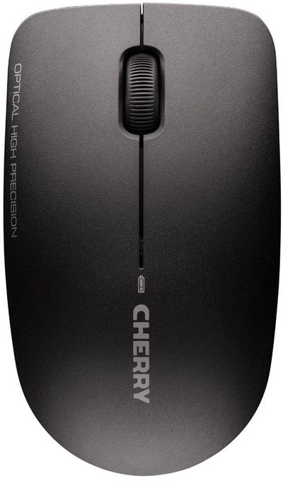 Set tastierë dhe maus CHERRY DW 3000, pa tela RF, AZERTY belg, i zi