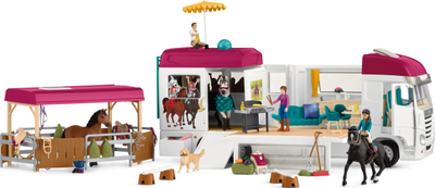 Set lodrash Schleich Horse Club Lisa Transporter 4261, 227 copë, me kuaj dhe gjëra shtesë, shumëngjyrësh