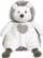 Lodër pelushi Teddykompaniet Teddy Cream, iriq, 18 cm, krem gri