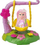 Set lodër Lite Sprites Deluxe Playset Swing, me drita, me tinguj magjik, shumëngjyrësh