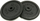 Diska peshe gize Master, 15 kg x2, vrimë 31 mm, të zinj