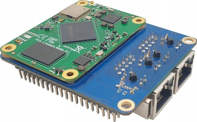 Modul kompjutri Radxa Rock 3 RM116-D8E32W2, 8GB RAM, 2.0GHz, jeshil