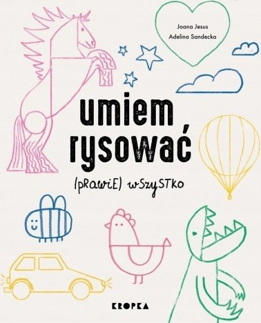 Libër vizatimi për fëmijë I Can Draw Almost Everything, udhëzues hap pas hapi