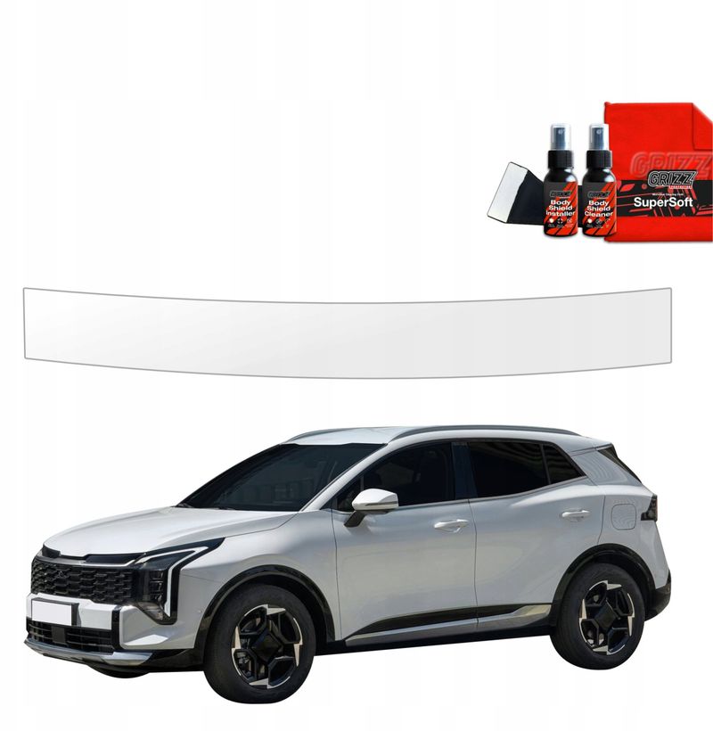 Film mbrojtës bagazhi GrizzGlass BodyShield për Kia Sportage 5 Facelift 2025, transparent, vetë-rigjenerues