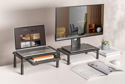 Stendë laptopi Mozos SPM1, deri në 17", metal, gri