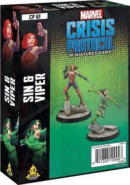 Lojë tavoline Marvel: Crisis Protocol - Sin & Viper 