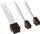 Kabllo zgjatues SilverStone SSTPP07EPS8W, 8-pin EPS në 4+4 pin ATX EPS, 0.3m, e bardhë