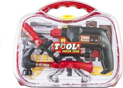 Set lodrash vegla Leantoys, 22 pjesë, në valixhe plastike, shumëngjyrëshe