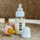 Set biberonash Klean Kanteen Bibs Slow Flow, silikon, 2 copë, transparent