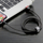 Kabllo USB Baseus CALKLF-A19, USB A në Lightning, 0.5 m, e zezë kuqe