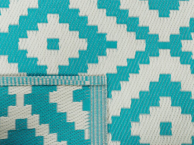 Tapet oborri HAPUR Outdoor Area Rug, 120 x 180 cm, për jashtë, blu
