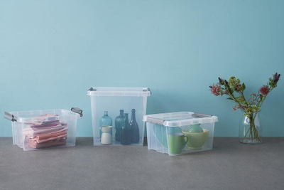 Kuti ruajtëse Plast Team PROBOX, 21L, transparente