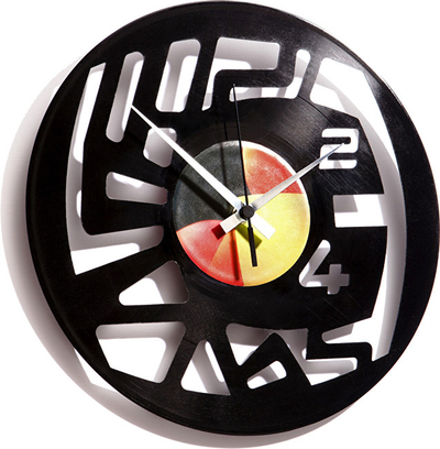 Orë muri Discoclock 006 Numbers, unisex