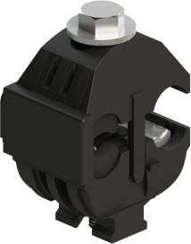 Klemë shpuese elektrike Z208 Al Cu, 16 95mm², njëanëshe, e zezë