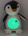 Lodër pelushi projektor yjesh Pengu, për gjumë të qetë, për foshnja 0+