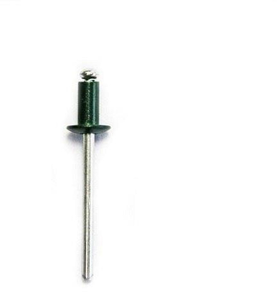 Dyllë me kapak Haushalt COLORED DOMED, 4.0x8, alumin çelik, 50 copë