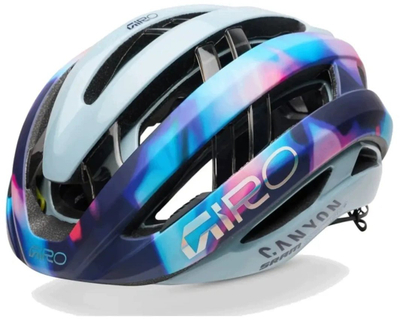 Kaskë rrugore Giro Aries Spherical Canyon SRAM Team, MIPS, madhësia L 59-63 cm, shumëngjyrëshe