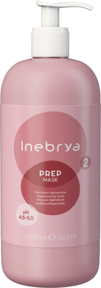 Maskë rigjeneruese Inebrya Prep Mask 2, 1000 ml