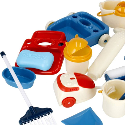Set lodër pastrimi MEGA CREATIVE 499075, me karrocë, multingjyrësh