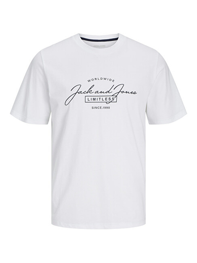 Maicë për meshkuj Jack&Jones JJFERRIS Standard Fit 12256799, e bardhë