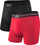Set të brendshme Saxx Vibe Brief, zi/kuq, 2 palë mSX0020-XL