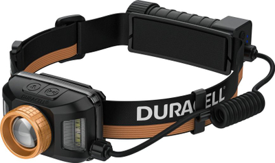 Llambë koke Duracell DH1500R, 1500 lm, e zezë
