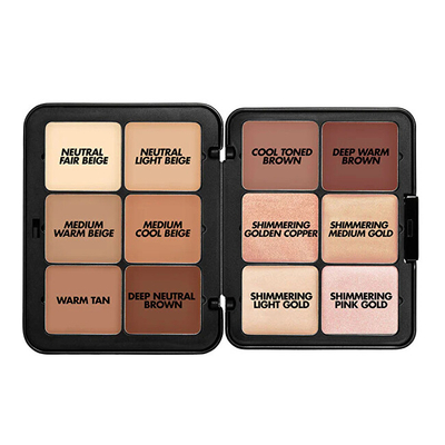 Paletë grimi për fytyrë Make up for Ever HD Skin Sculpting Palette, 27.2 g