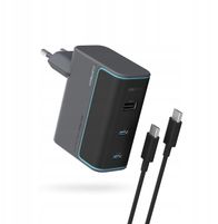 Karikues murale CUKTECH CUKAD1003EUG, GaN 100W, 2x USB C 1x USB A, gri