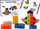 Lodër konstruktore Lean Toys Magic Magnetic Cube, 44 elemente magnetike, për fëmijë 3+