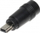 Adapter USB Delock USB-W-MINI GT-55, Mini USB-B në 2.1 5.5 mm, metalik