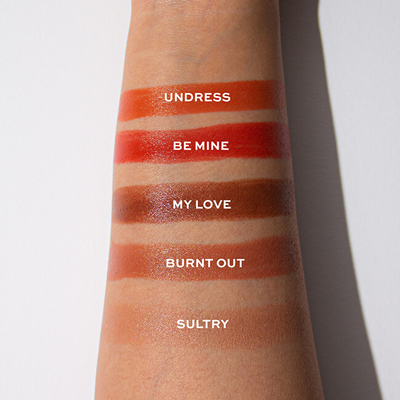 Set me buzëkuqë Revolution PRO Burnt Nudes, 5 x 3.2 g